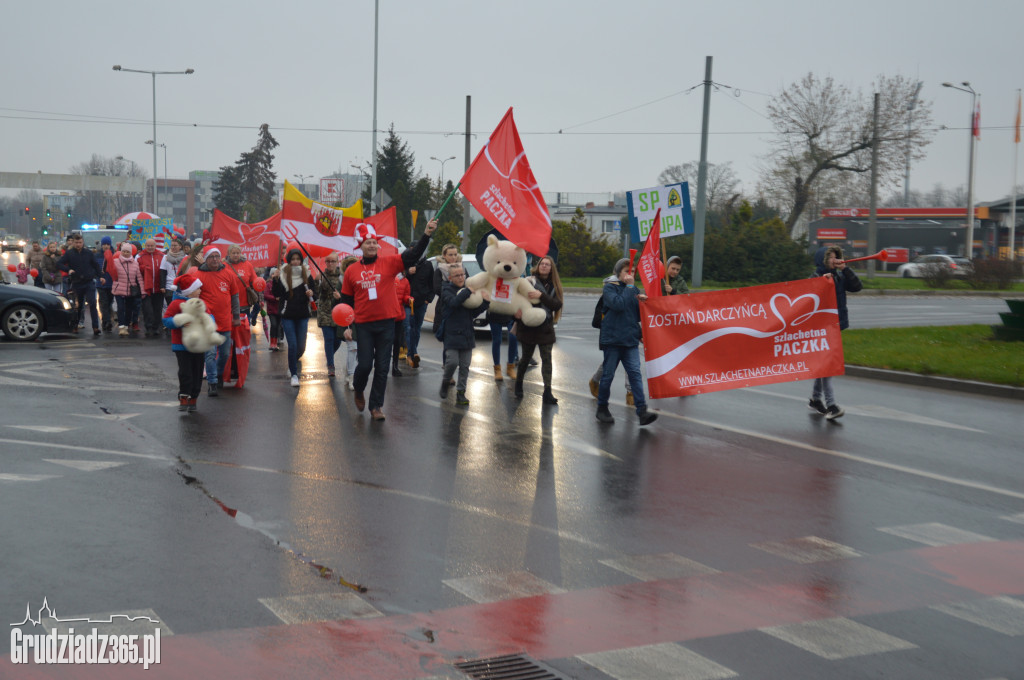 Marsz Szlachetnej Paczki w Grudziądzu