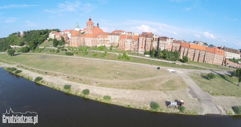 Zdjęcia Grudziądza z lotu ptaka