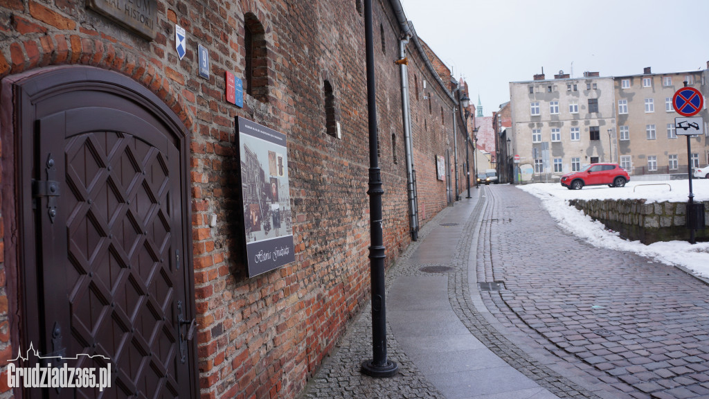  Panorama Grudziądza zimą
