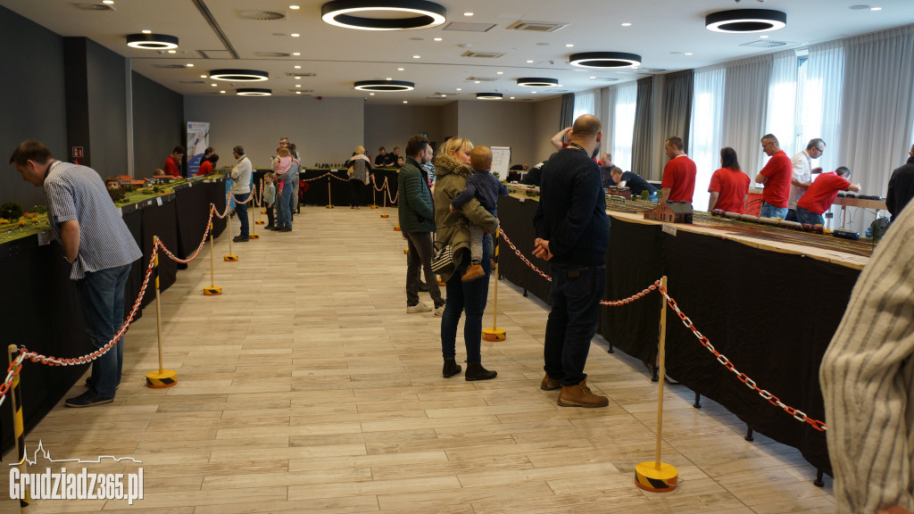 Kolejowa makieta modułowa w Grudziądzu