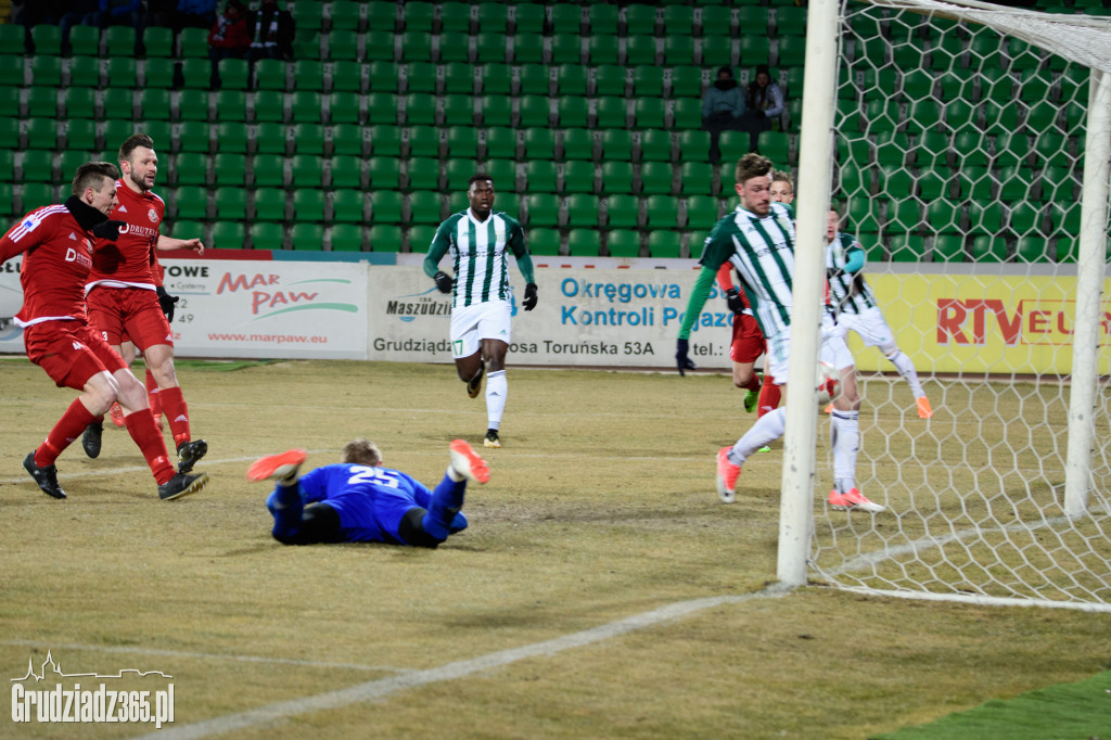 Olimpia Grudziądz zwyciężyła 2-1