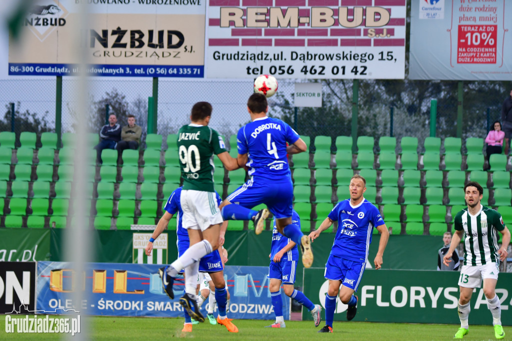 Olimpia Grudziądz vs FKS Stal Mielec 2:2