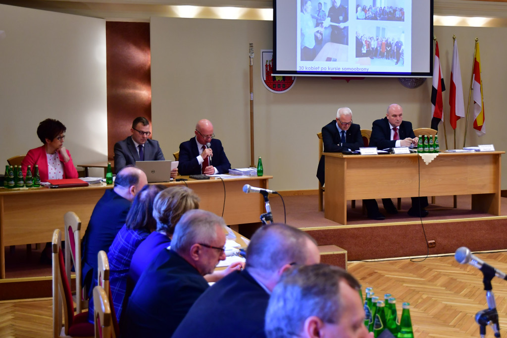 Sesja rady miejskiej 25.04.2018