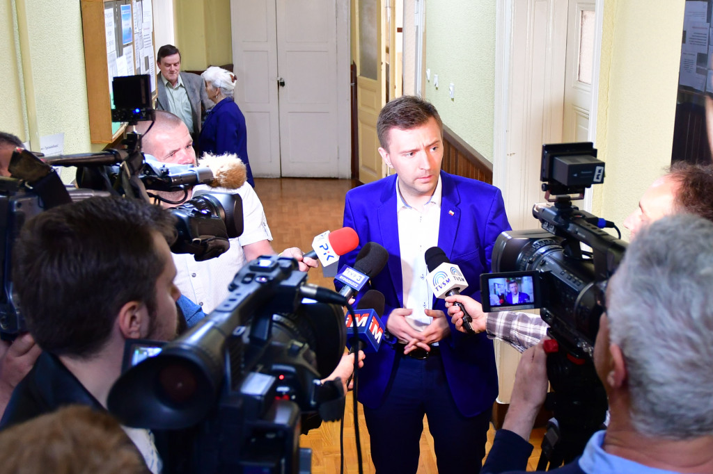Spotkanie z posłem Łukaszem Schreiberem PIS