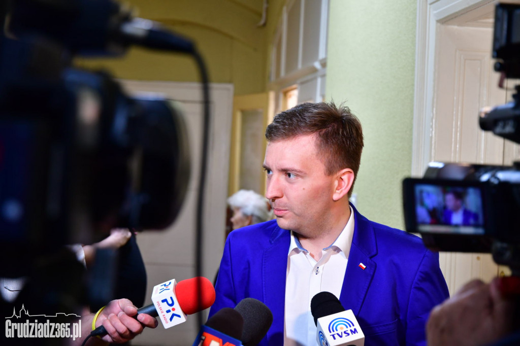 Spotkanie z posłem Łukaszem Schreiberem PIS