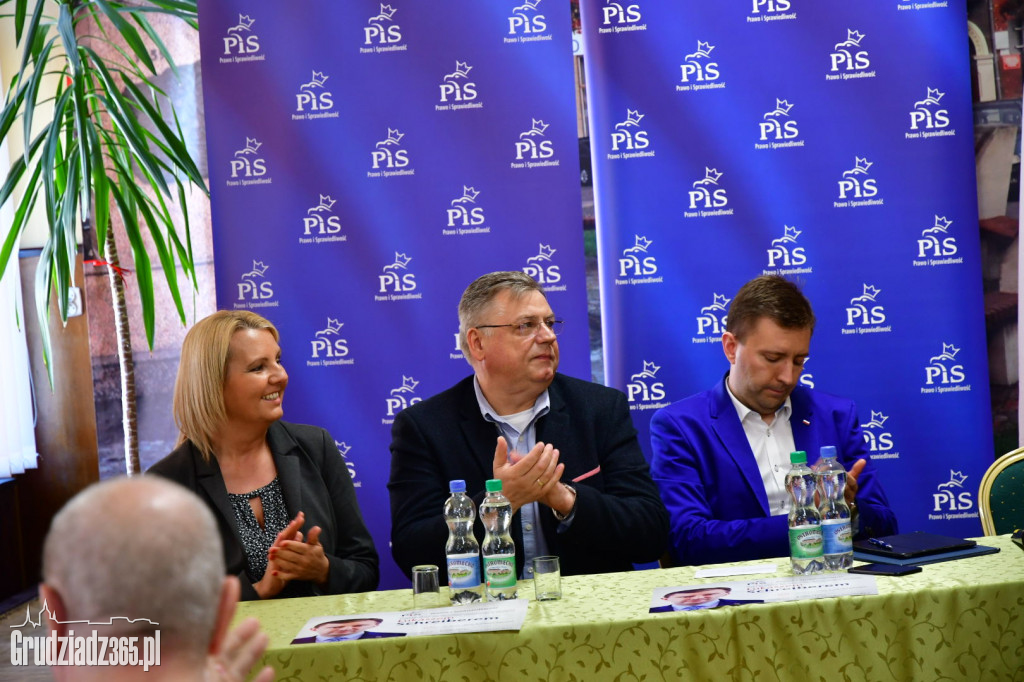 Spotkanie z posłem Łukaszem Schreiberem PIS