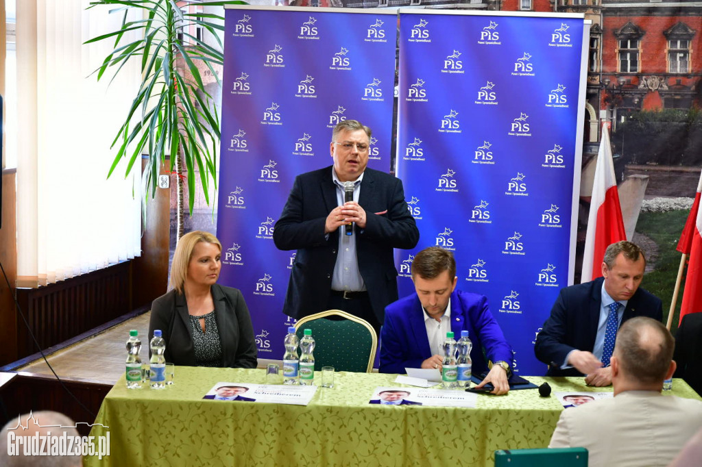 Spotkanie z posłem Łukaszem Schreiberem PIS