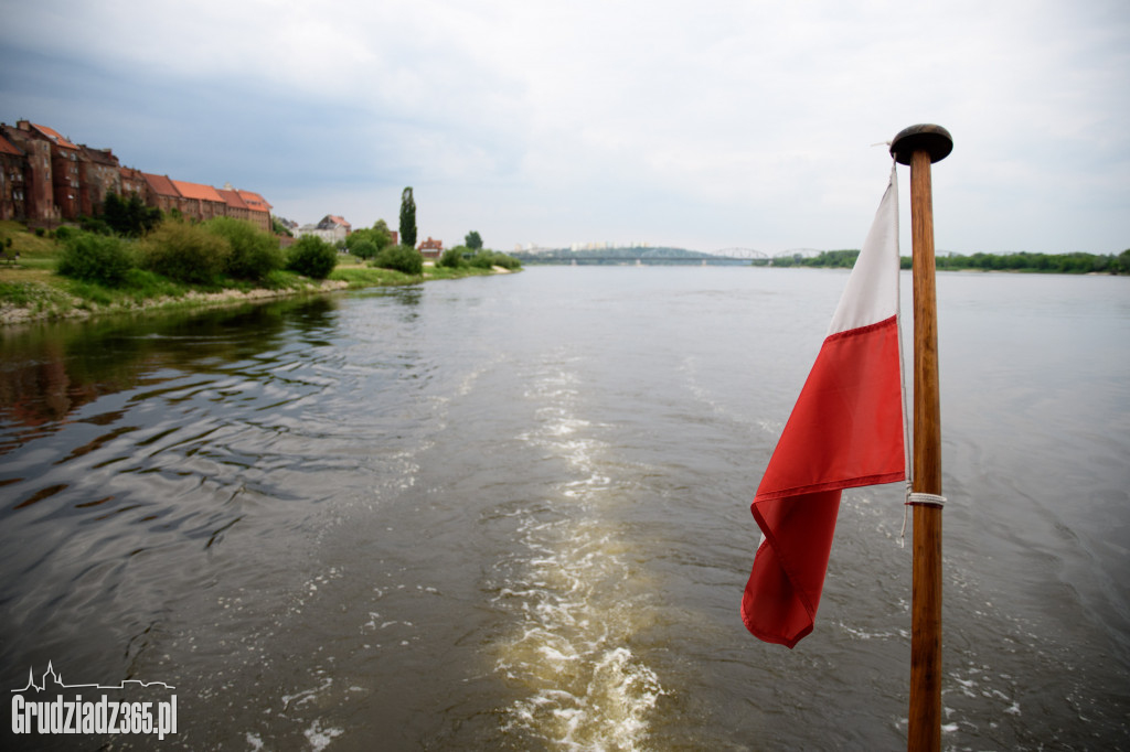 Pokaz statku Basia który będzie pływał po Wisle