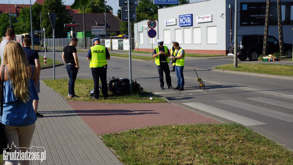 Wypadek na Konarskiego