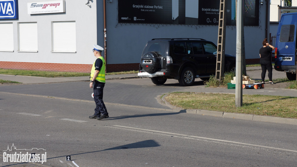 Wypadek na Konarskiego