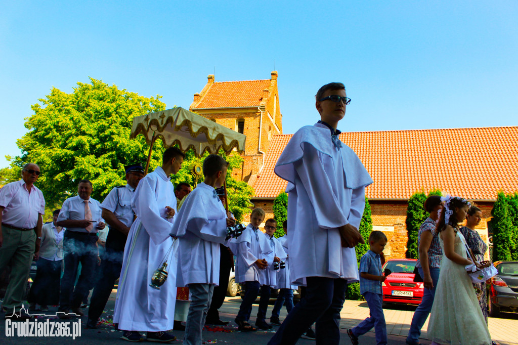 Procesja Bożego Ciała parafia Mokre