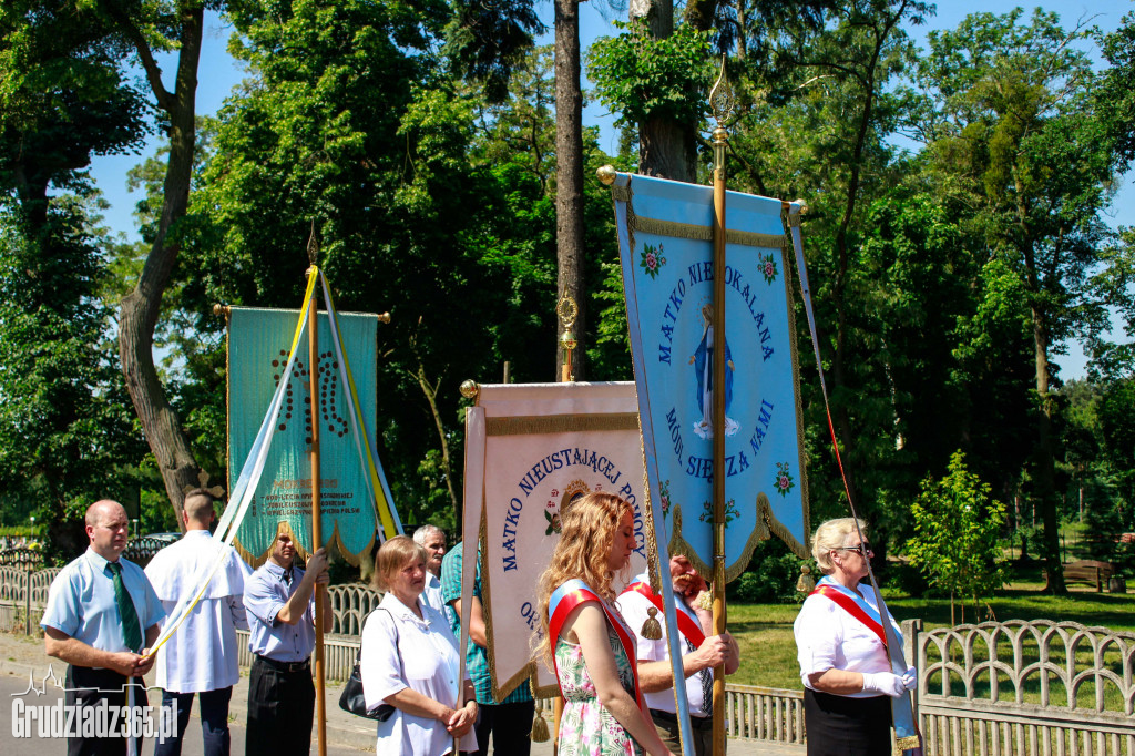 Procesja Bożego Ciała parafia Mokre