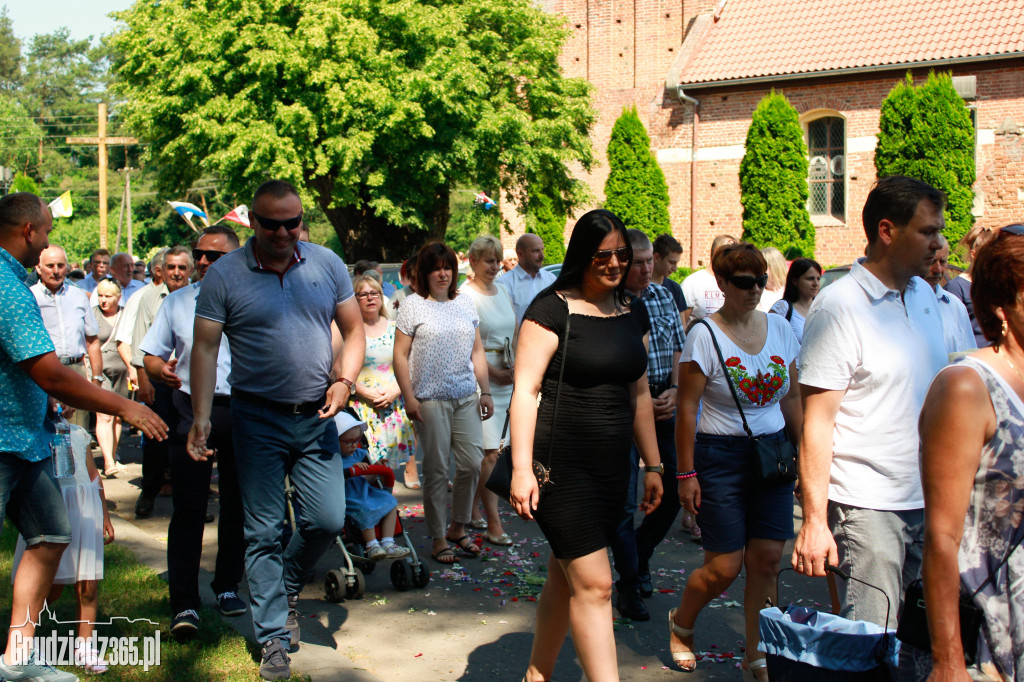 Procesja Bożego Ciała parafia Mokre