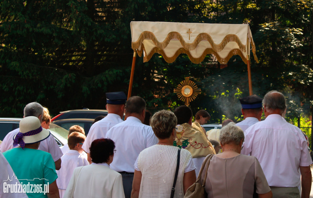 Procesja Bożego Ciała parafia Mokre
