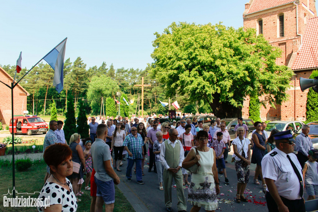 Procesja Bożego Ciała parafia Mokre