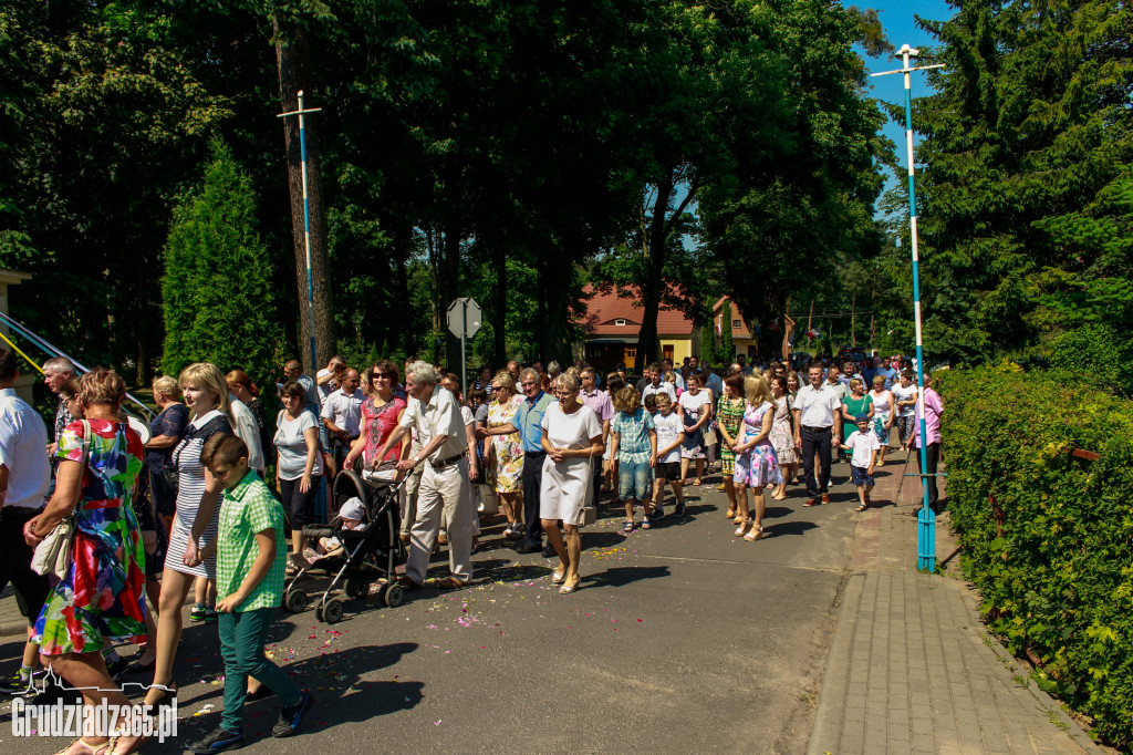 Procesja Bożego Ciała parafia Mokre