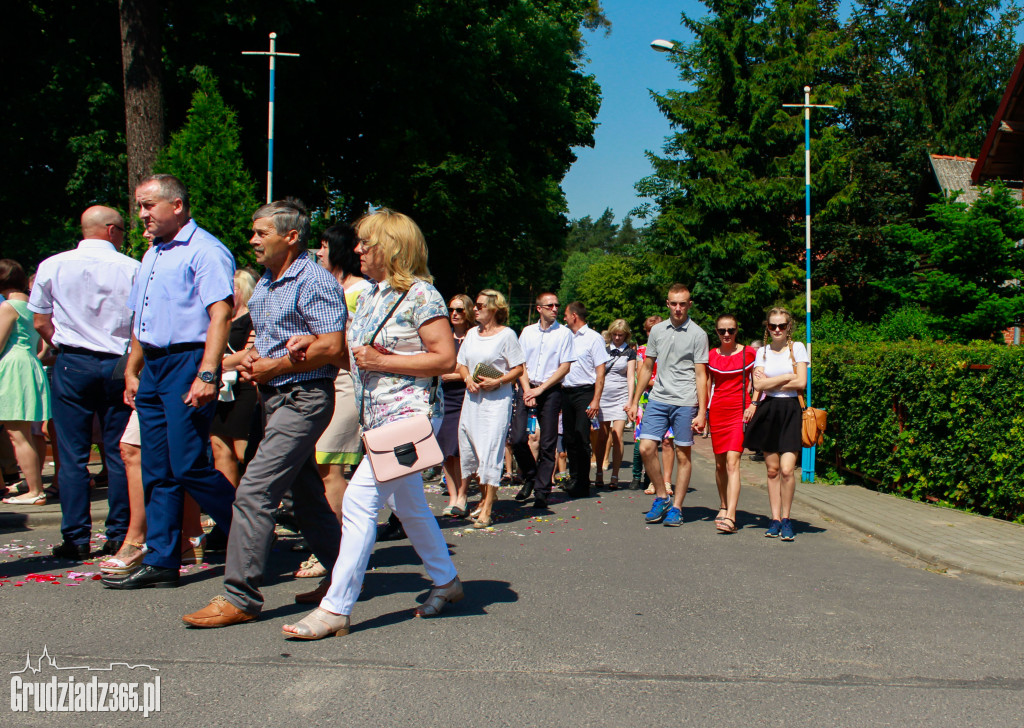 Procesja Bożego Ciała parafia Mokre