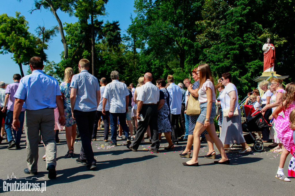 Procesja Bożego Ciała parafia Mokre