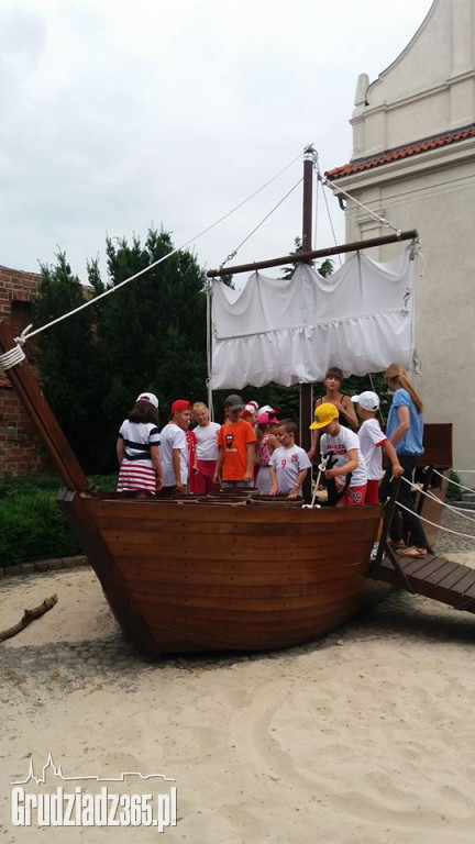KOGA na muzealnym dziedzińcu w Grudziądzu