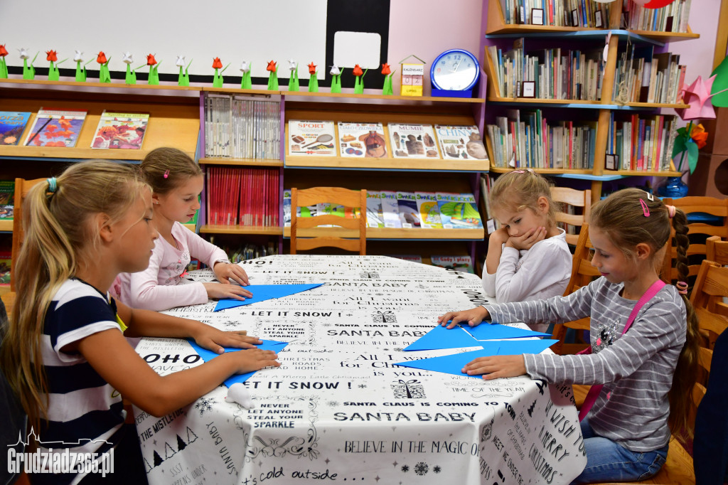 Zajęcia literacko-plastyczne w Bibliotece Miejskiej