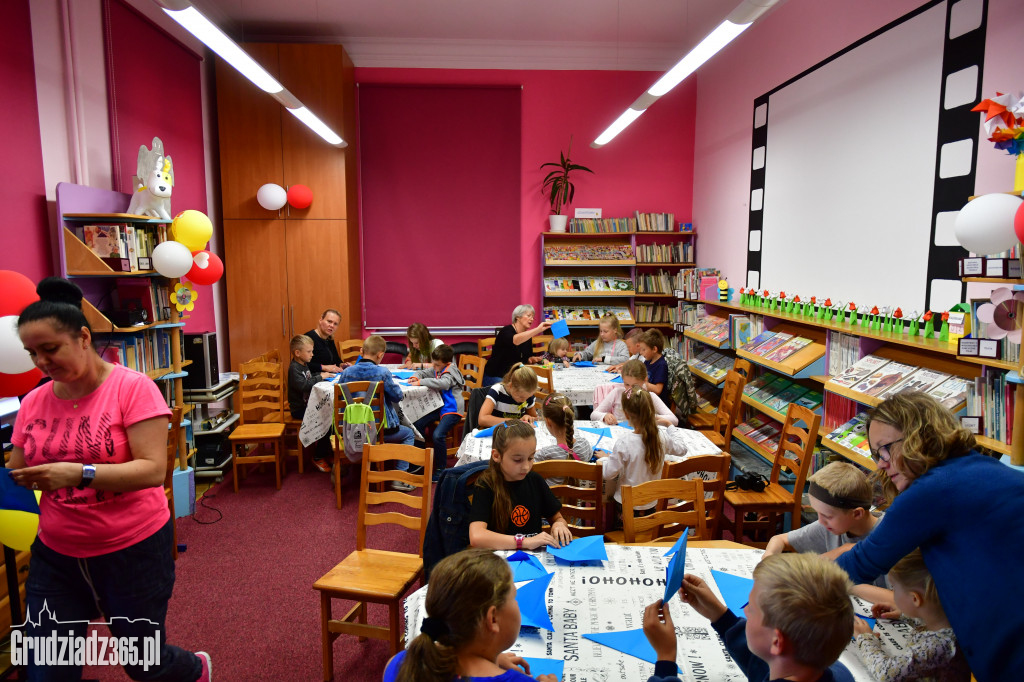 Zajęcia literacko-plastyczne w Bibliotece Miejskiej