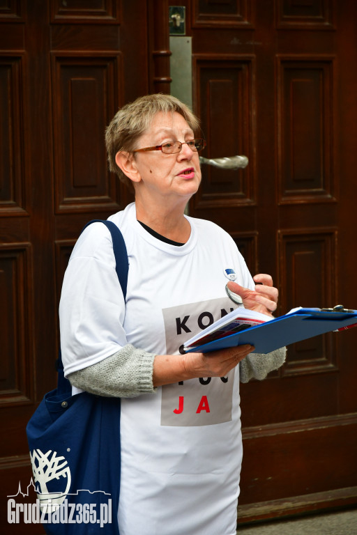 Protest w obronie polskich sądów