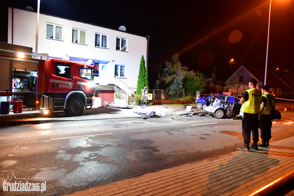 Wypadek dwóch VW na ul. Paderewskiego