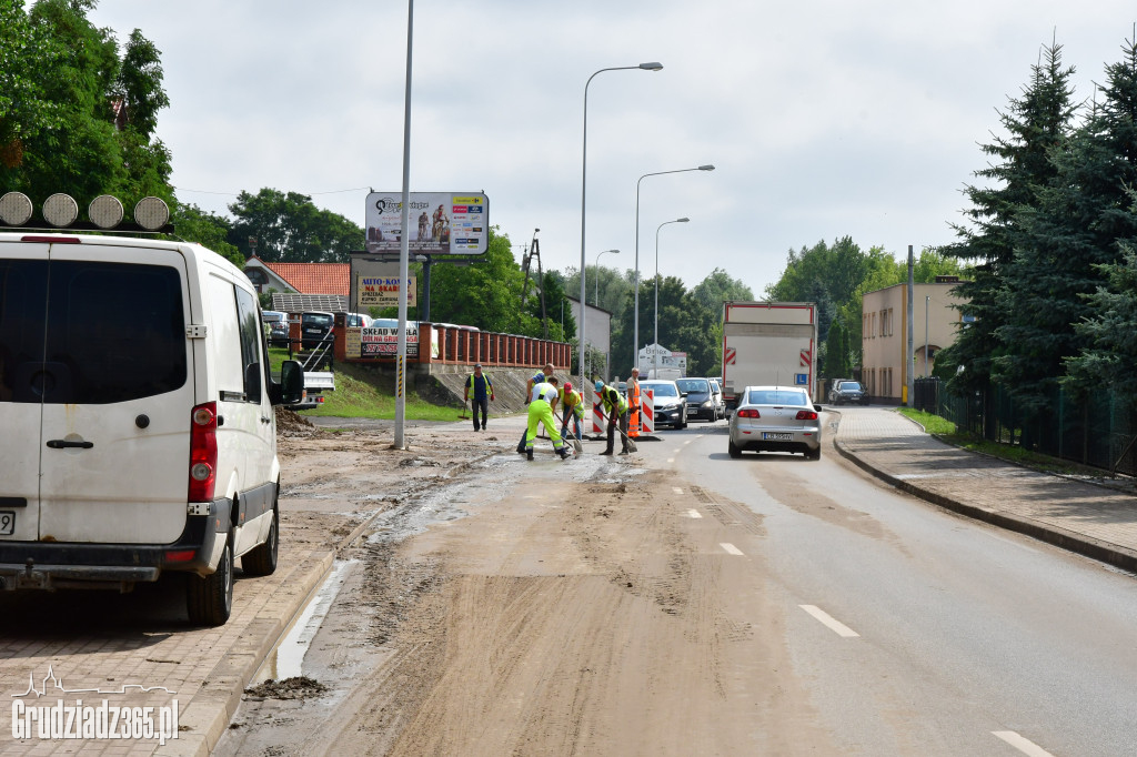 Porządki po ulewach