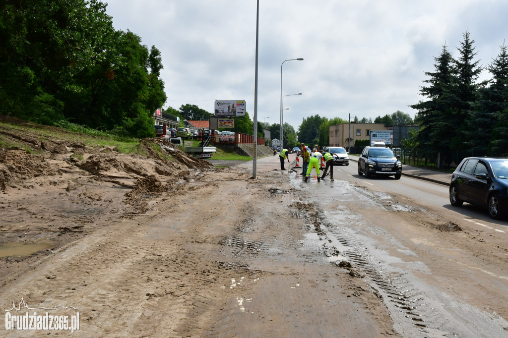 Porządki po ulewach