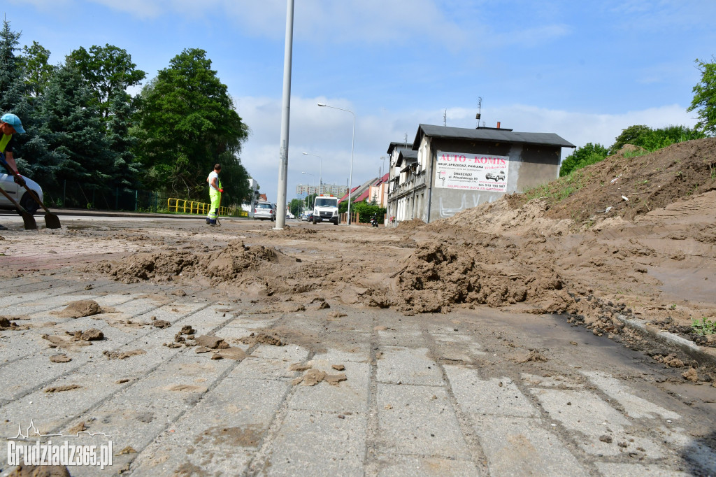 Porządki po ulewach