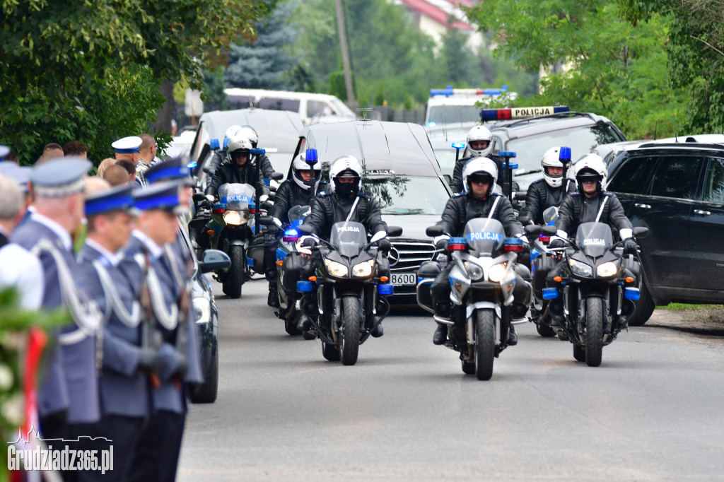 Pogrzeb Policjanta który zginął na służbie