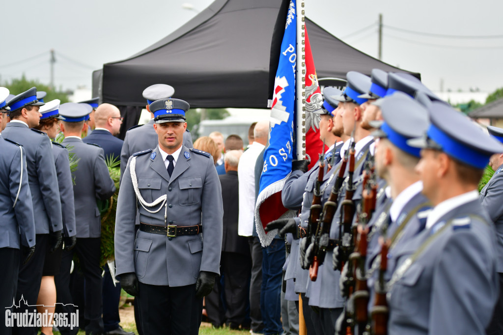 Pogrzeb Policjanta który zginął na służbie