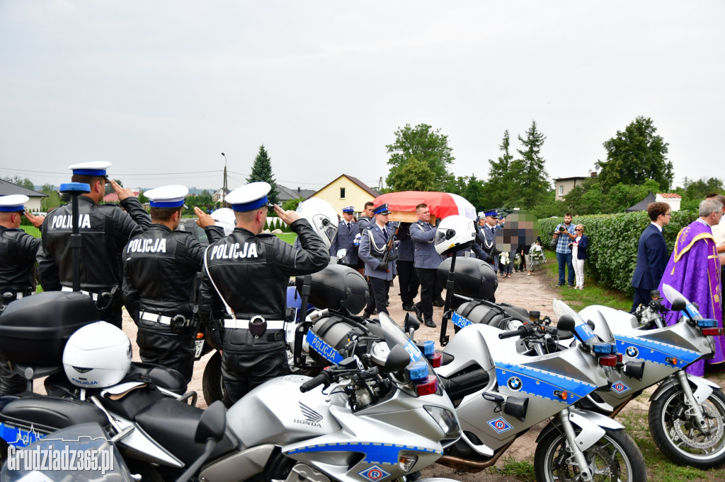 Pogrzeb Policjanta który zginął na służbie