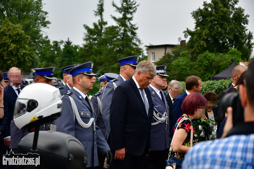 Pogrzeb Policjanta który zginął na służbie