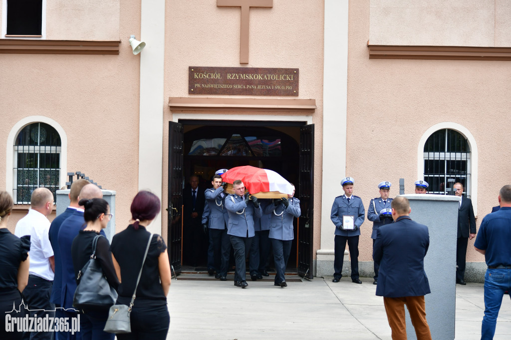 Pogrzeb Policjanta który zginął na służbie