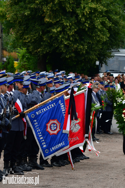 Pogrzeb Policjanta który zginął na służbie