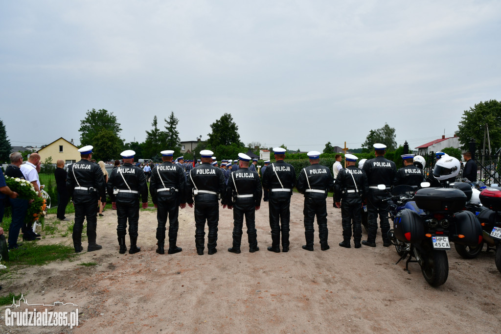 Pogrzeb Policjanta który zginął na służbie