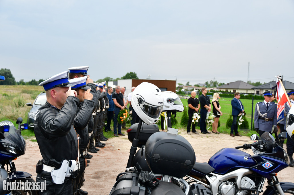 Pogrzeb Policjanta który zginął na służbie