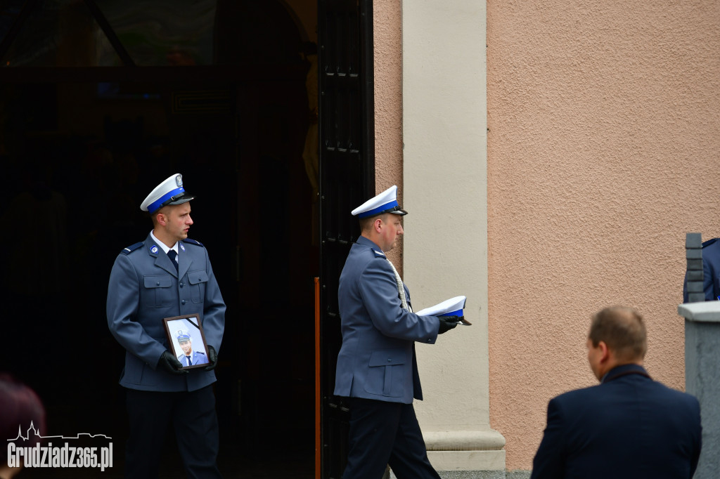 Pogrzeb Policjanta który zginął na służbie