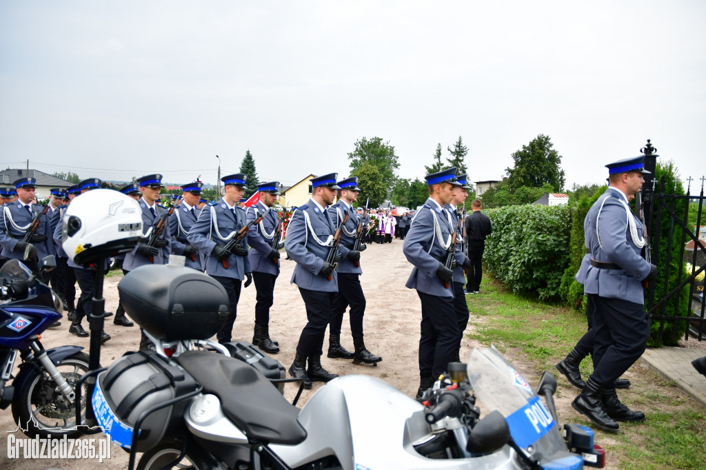 Pogrzeb Policjanta który zginął na służbie