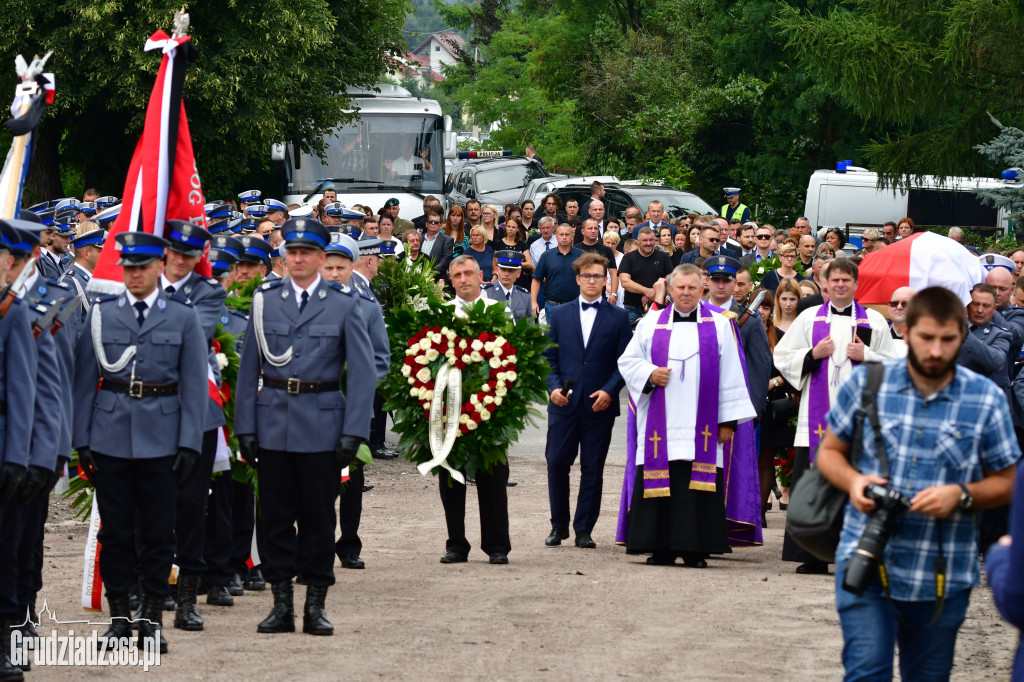 Pogrzeb Policjanta który zginął na służbie