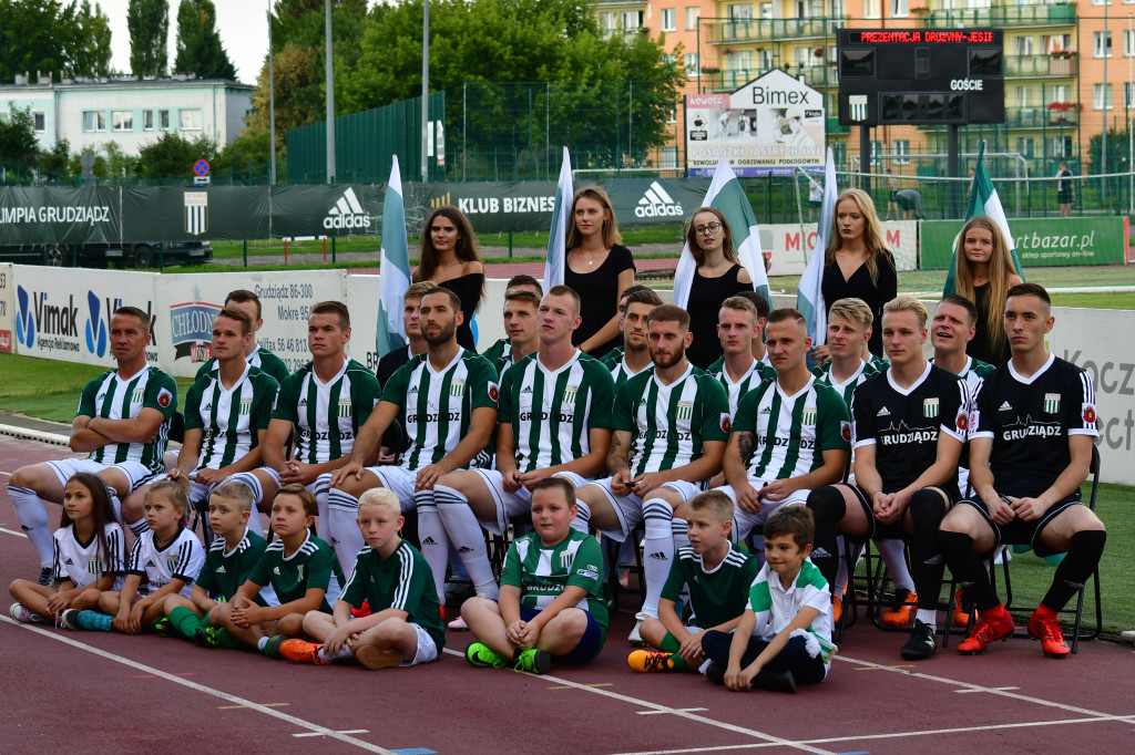 Prezentacja Olimpii Grudziądz- sezon jesień-zima