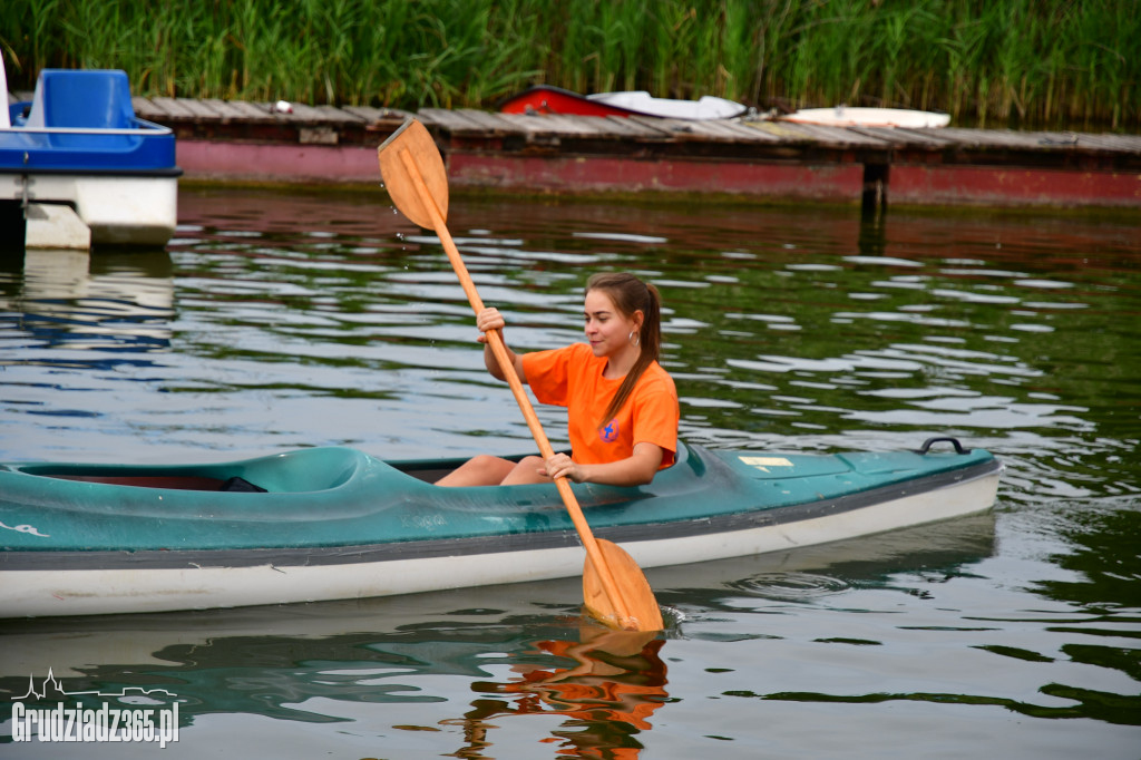 Spływ kajakowy dookoła Jeziora Rudnickiego