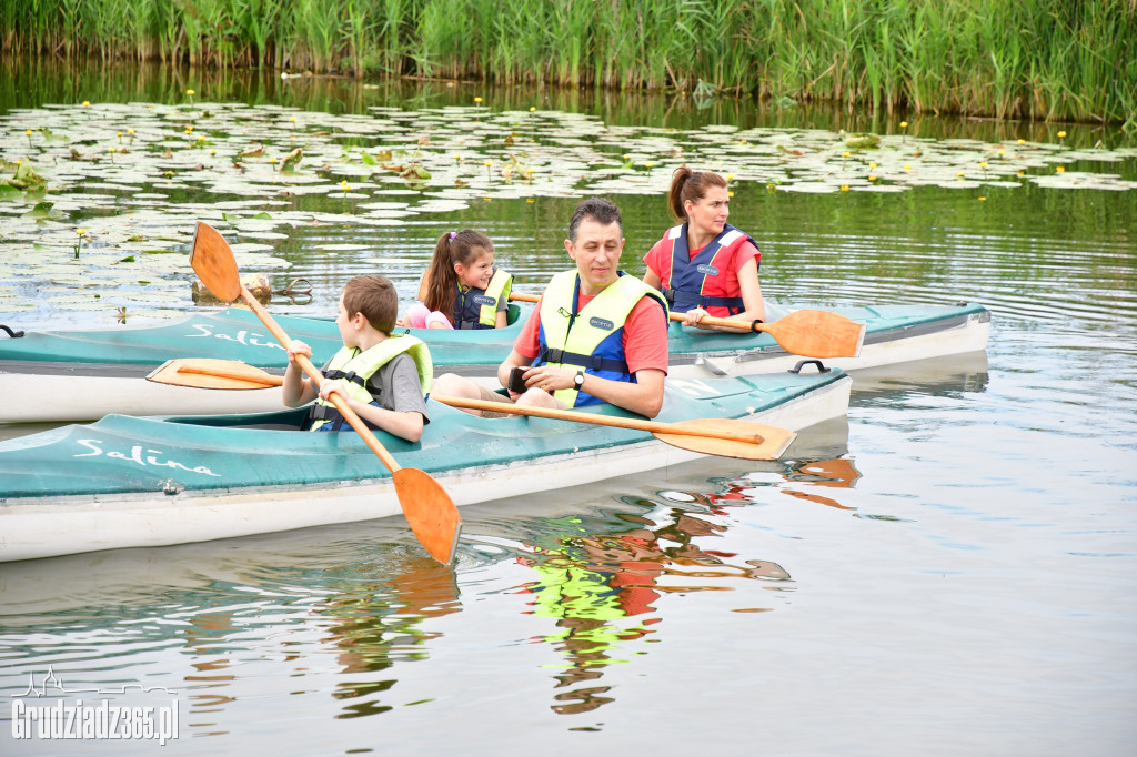 Spływ kajakowy dookoła Jeziora Rudnickiego