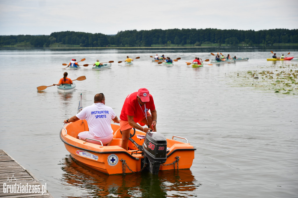 Spływ kajakowy dookoła Jeziora Rudnickiego