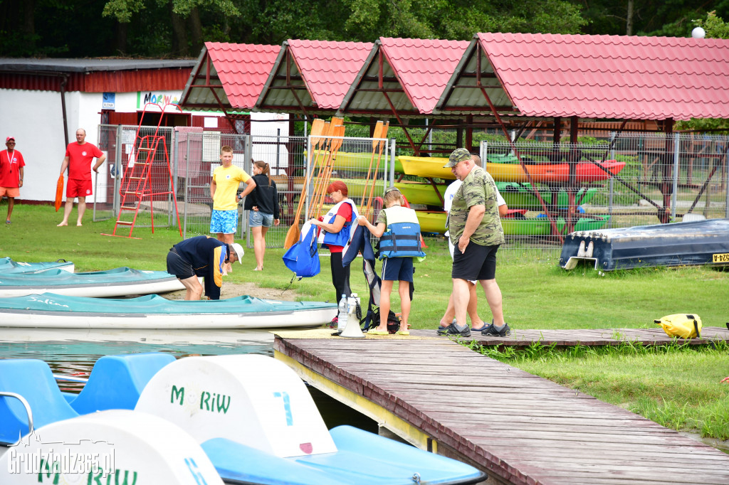 Spływ kajakowy dookoła Jeziora Rudnickiego