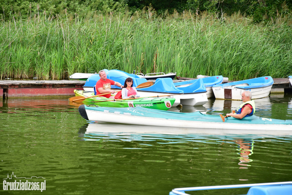 Spływ kajakowy dookoła Jeziora Rudnickiego