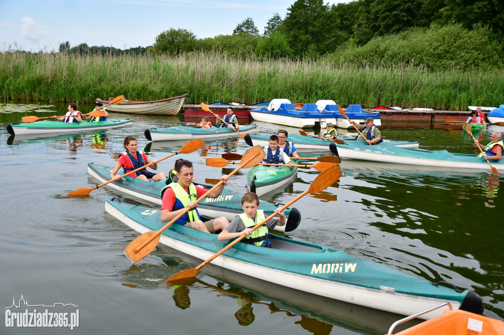 Spływ kajakowy dookoła Jeziora Rudnickiego