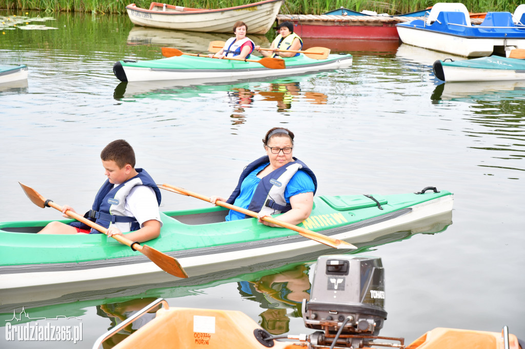 Spływ kajakowy dookoła Jeziora Rudnickiego