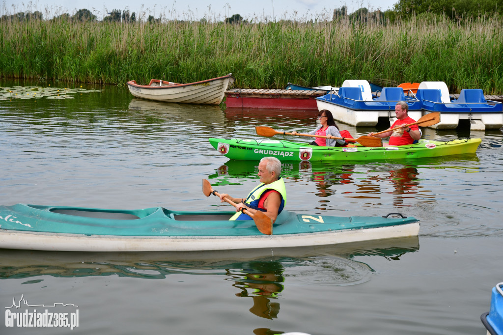 Spływ kajakowy dookoła Jeziora Rudnickiego